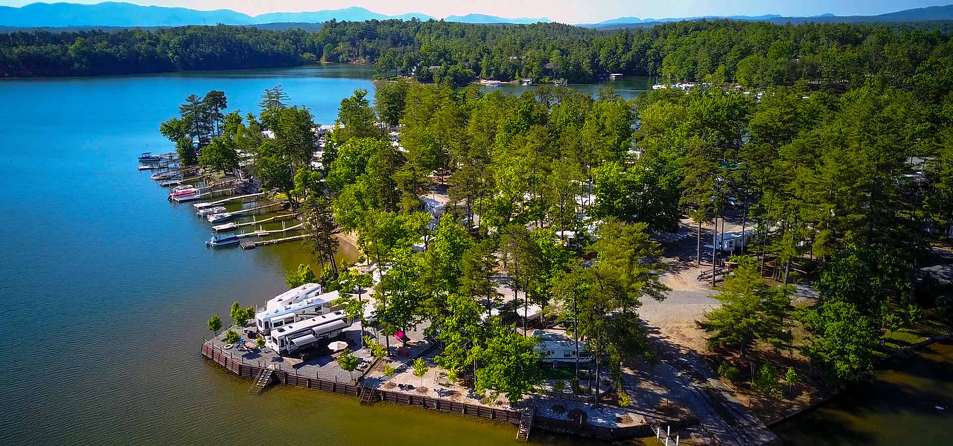 North Carolina Marina Rv Resorts Lake James Camping Resort